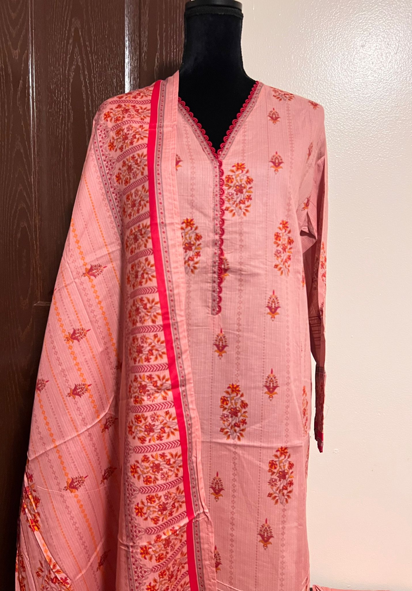 Bin Saeed Printed Lawn Ensemble - Elegance in Every Stitch