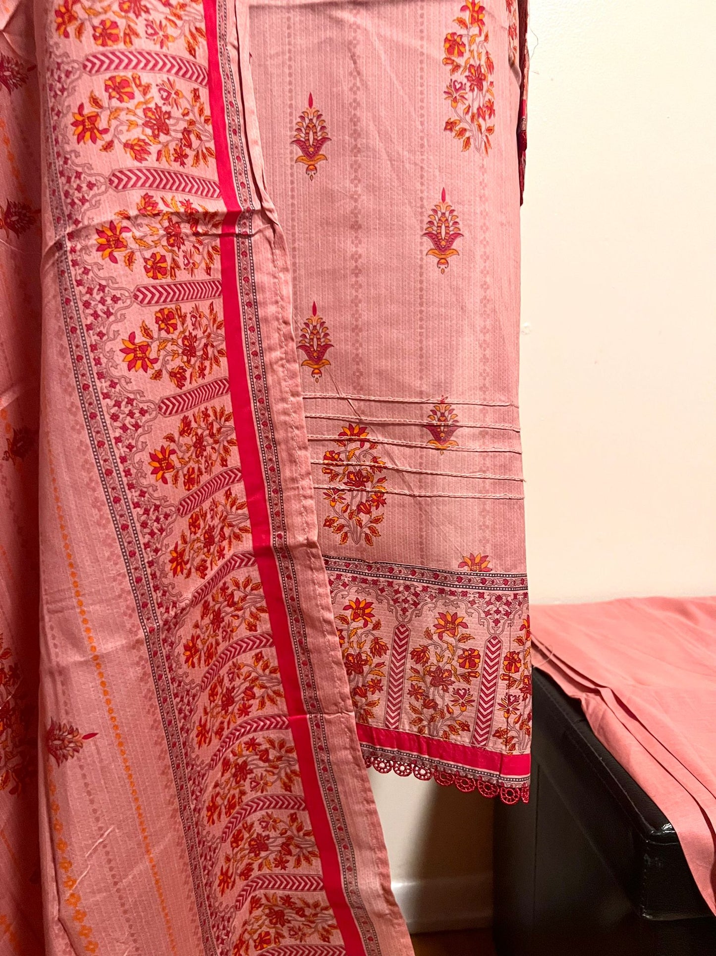 Bin Saeed Printed Lawn Ensemble - Elegance in Every Stitch